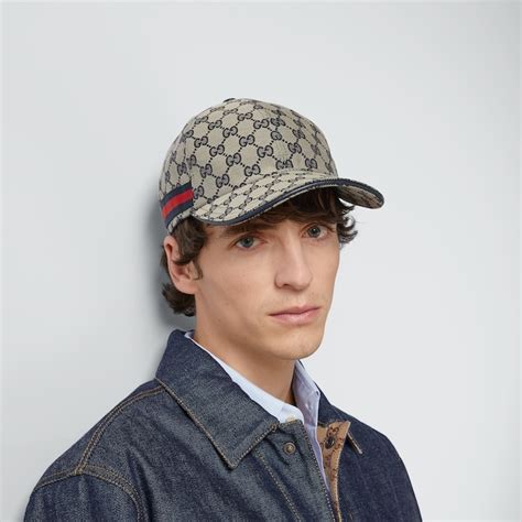 casquette gucci bande bleu|farfetch gucci homme.